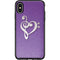 Purple Glitter Musical Heart Otterbox Symmetry iPhone Skin