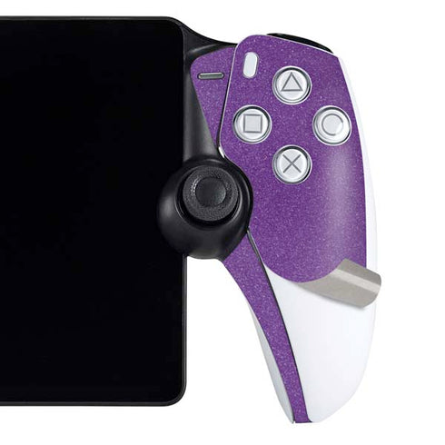 Purple Glitter Musical Heart PlayStation Portal Remote Player Skin