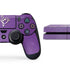 Purple Glitter Musical Heart PS4 Console and Controller Bundle Skin