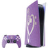 Purple Glitter Musical Heart PS5 Bundle Skin