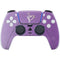 Purple Glitter Musical Heart PS5 Controller Skin