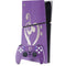 Purple Glitter Musical Heart PS5 Slim Digital Edition Bundle Skin