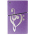 Purple Glitter Musical Heart PS5 Slim Digital Edition Bundle Skin