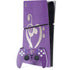 Purple Glitter Musical Heart PS5 Slim Digital Edition Console Skin
