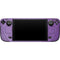Purple Glitter Musical Heart Steam Deck Handheld Gaming Computer Skin