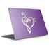 Purple Glitter Musical Heart Surface Laptop 3 13.5in Skin