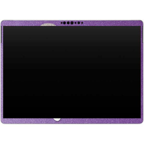 Purple Glitter Musical Heart Surface Pro 8 Skin