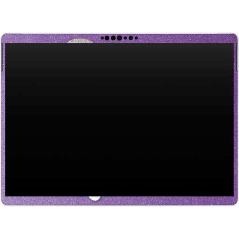 Purple Glitter Musical Heart Surface Pro 9 Skin