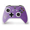 Purple Glitter Musical Heart Xbox One S Controller Skin