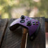 Purple Glitter Musical Heart Xbox One X Controller Skin