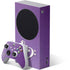 Purple Glitter Musical Heart Xbox Series S Skins