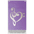 Purple Glitter Musical Heart Xbox Series S Skins