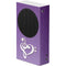 Purple Glitter Musical Heart Xbox Series S Console Skin