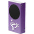 Purple Glitter Musical Heart Xbox Series S Console Skin