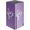 Purple Glitter Musical Heart Xbox Series X Console Skin