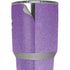 Purple Glitter Musical Heart Yeti 30oz Rambler Tumbler Skin
