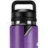 Purple Glitter Musical Heart YETI Rambler 26oz Bottle Skin