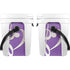 Purple Glitter Musical Heart YETI Roadie 24 Hard Cooler Skin