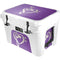 Purple Glitter Musical Heart YETI Tundra 35 Hard Cooler Skin