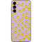 Purple Happy Face Pattern Galaxy A14 5G Skin