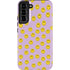 Purple Happy Face Pattern Galaxy S22 Plus Pro Case