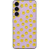 Purple Happy Face Pattern Galaxy S23 FE Skin