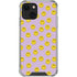 Purple Happy Face Pattern iPhone 14 Plus Clear Case