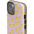 Purple Happy Face Pattern iPhone 15 Impact Case