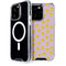 Purple Happy Face Pattern iPhone 15 Pro MagSafe Case