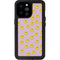 Purple Happy Face Pattern iPhone 14 Pro Max Waterproof Case