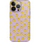 Purple Happy Face Pattern iPhone 14 Pro Skin