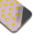 Purple Happy Face Pattern iPhone 15 Pro Skin