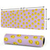 Purple Happy Face Pattern Gaming Mouse Pad