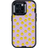 Purple Happy Face Pattern Otterbox Defender iPhone Skin