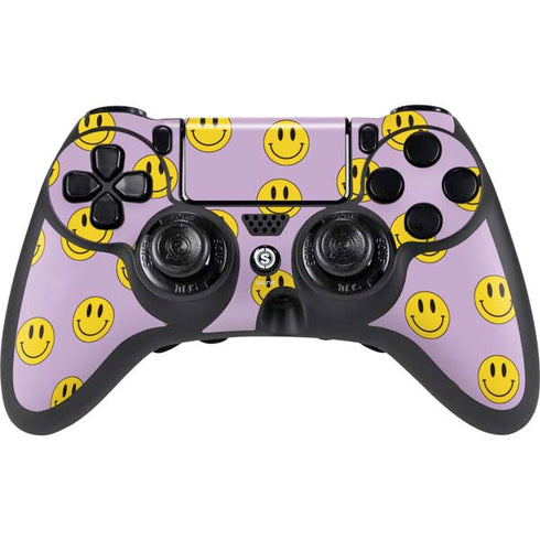 Purple Happy Face Pattern PS4/PC SCUF Impact Controller Skin