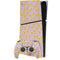 Purple Happy Face Pattern PS5 Slim Digital Edition Bundle Skin