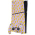 Purple Happy Face Pattern PS5 Slim Digital Edition Console Skin