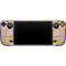 Purple Happy Face Pattern Steam Deck Handheld Gaming Computer Skin