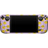Purple Happy Face Pattern Steam Deck Handheld Gaming Computer Skin