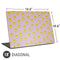 Purple Happy Face Pattern Universal Laptop 18in (14.6 x 10.6in) Skin