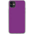 Purple iPhone 11 Clear Case