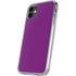 Purple iPhone 11 Clear Case