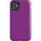 Purple Solid iPhone 11 Impact Case