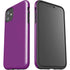 Purple Solid iPhone 11 Impact Case