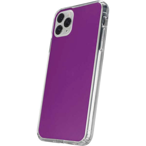 Purple iPhone 11 Pro Clear Case