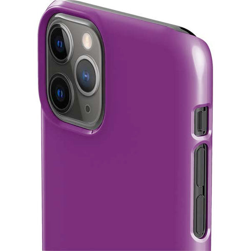 Purple Solid iPhone 11 Pro Lite Case