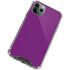 Purple iPhone 11 Pro Max Clear Case