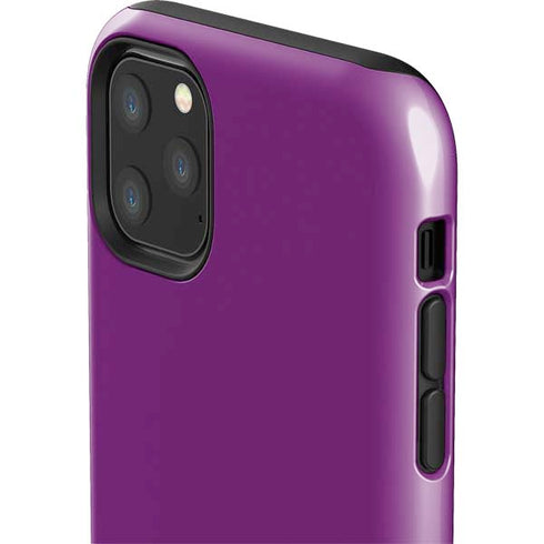 Purple Solid iPhone 11 Pro Max Impact Case