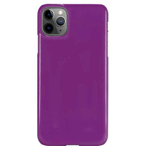 Purple Solid iPhone 11 Pro Max Lite Case