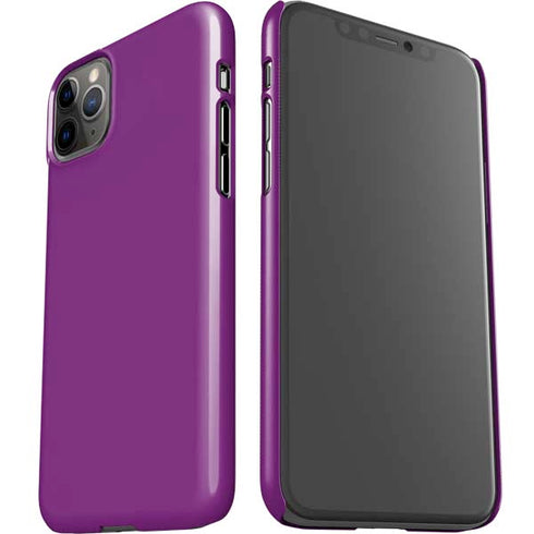 Purple Solid iPhone 11 Pro Max Lite Case